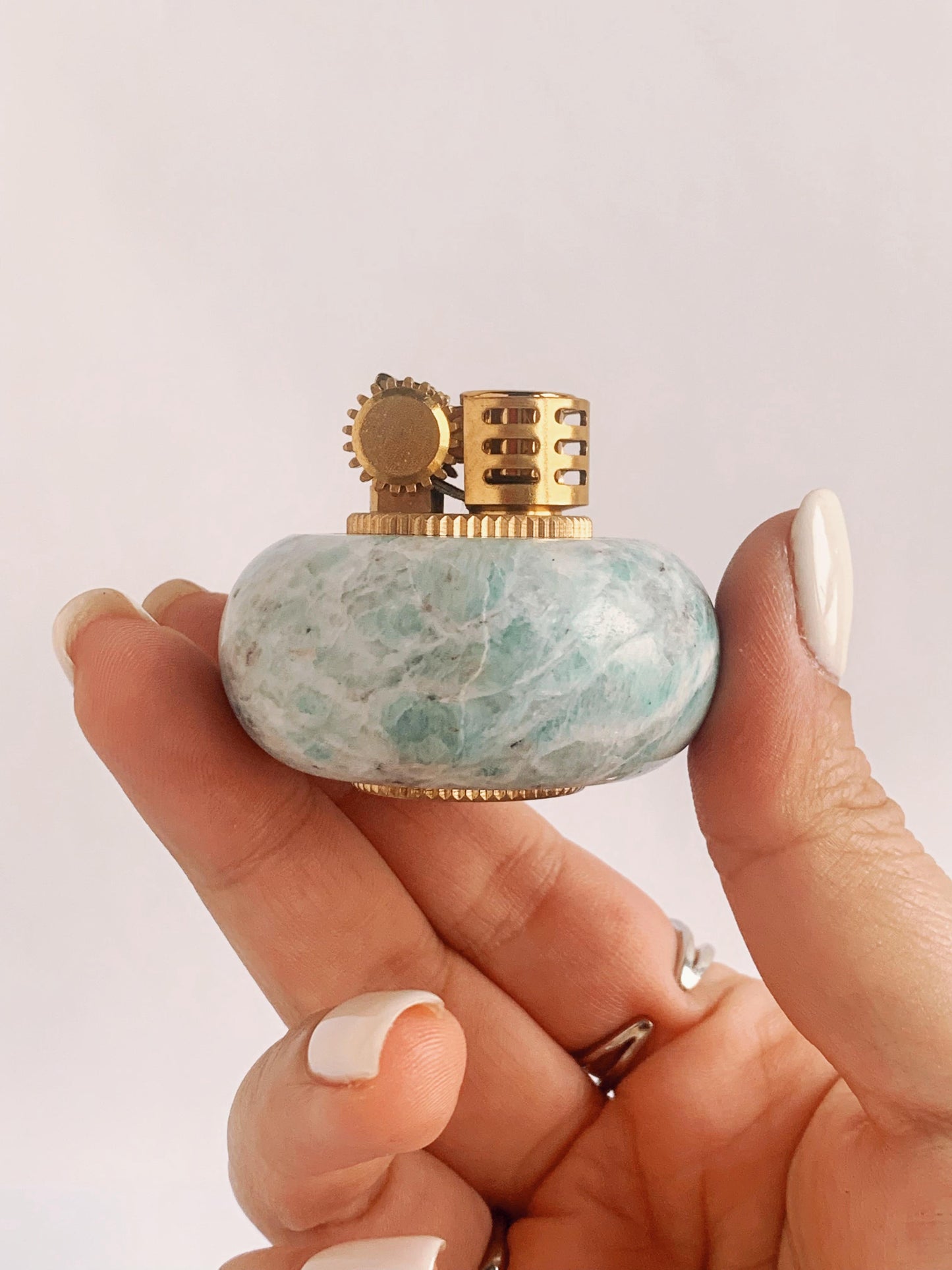 SPARK-Verder Amazonite Lighter | Special Kerosene Lighters | Perfect for Office & Gifts