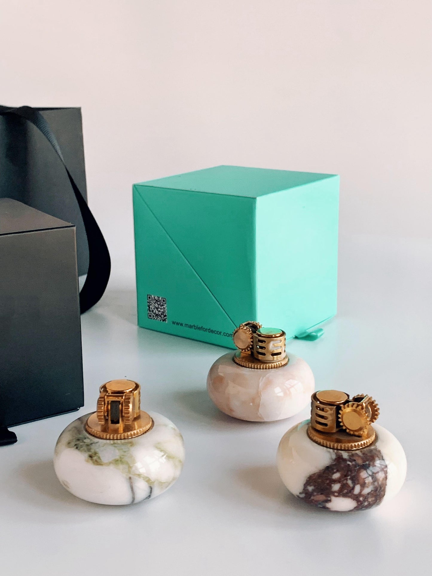 SPARK-Verder Amazonite Lighter | Special Kerosene Lighters | Perfect for Office & Gifts