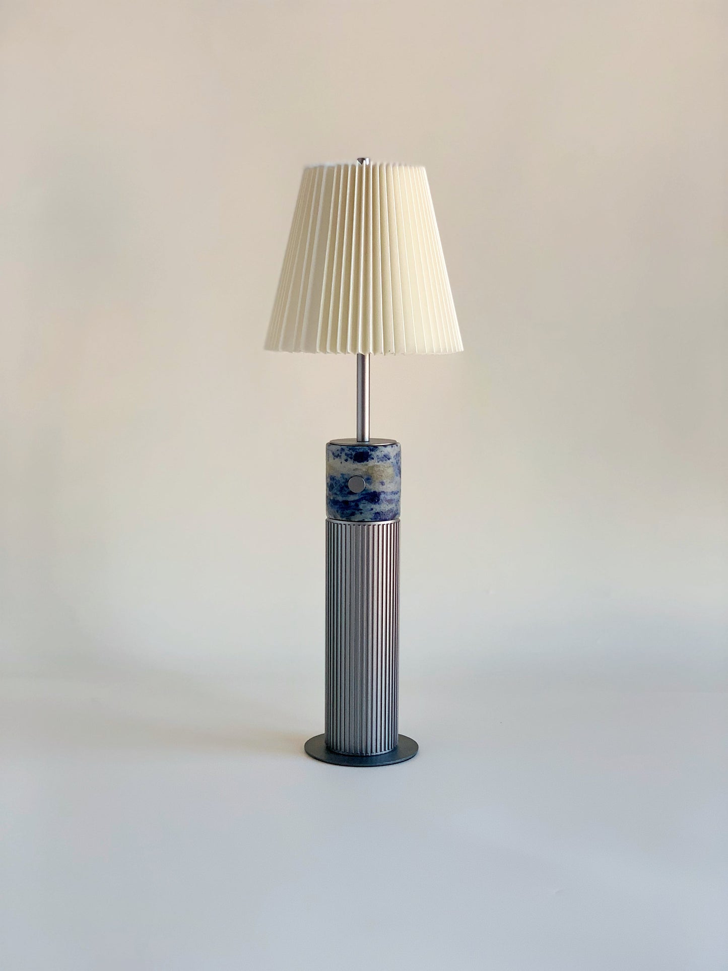 Table Lamps For Bedroom | Marble And Brass Table Lamp | Blue Table Lamp