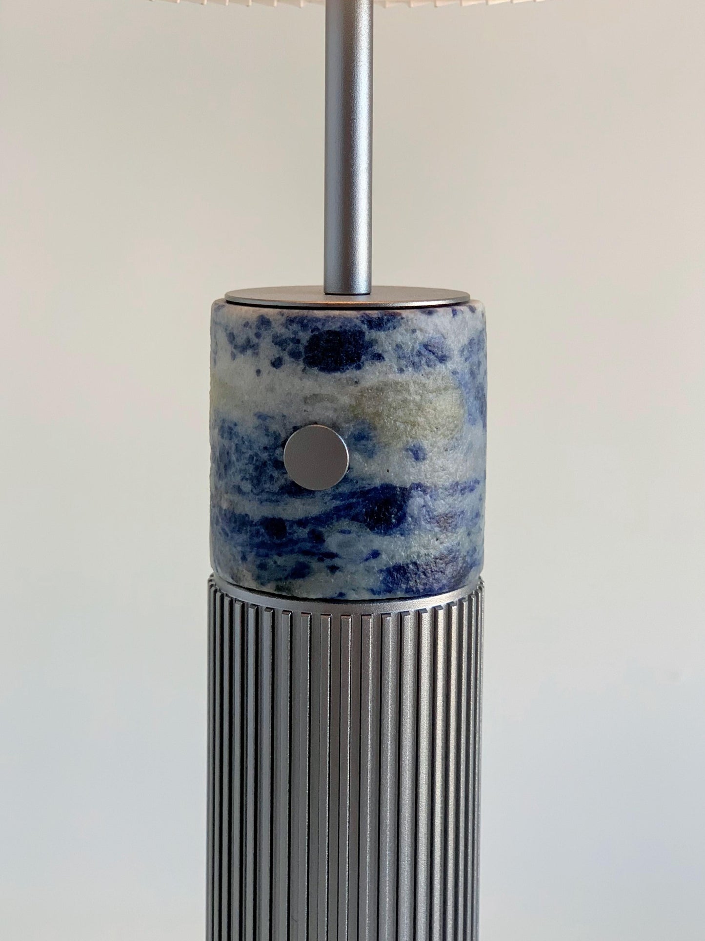 Table Lamps For Bedroom | Marble And Brass Table Lamp | Blue Table Lamp