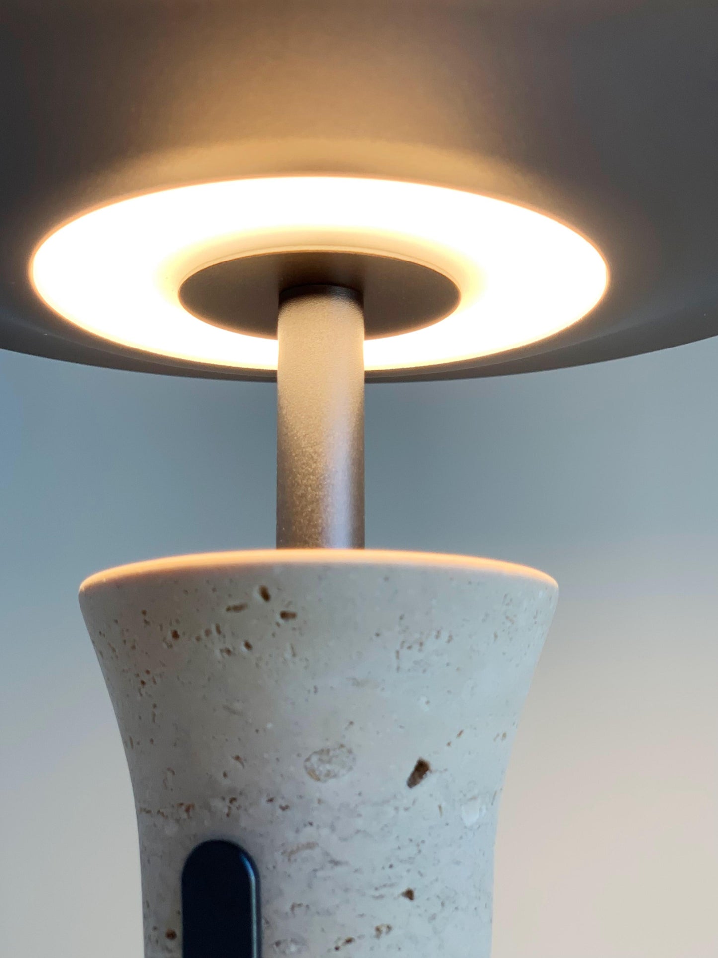 Table Lamps For Bedroom | Marble And Brass Table Lamp | Blue Table Lamp