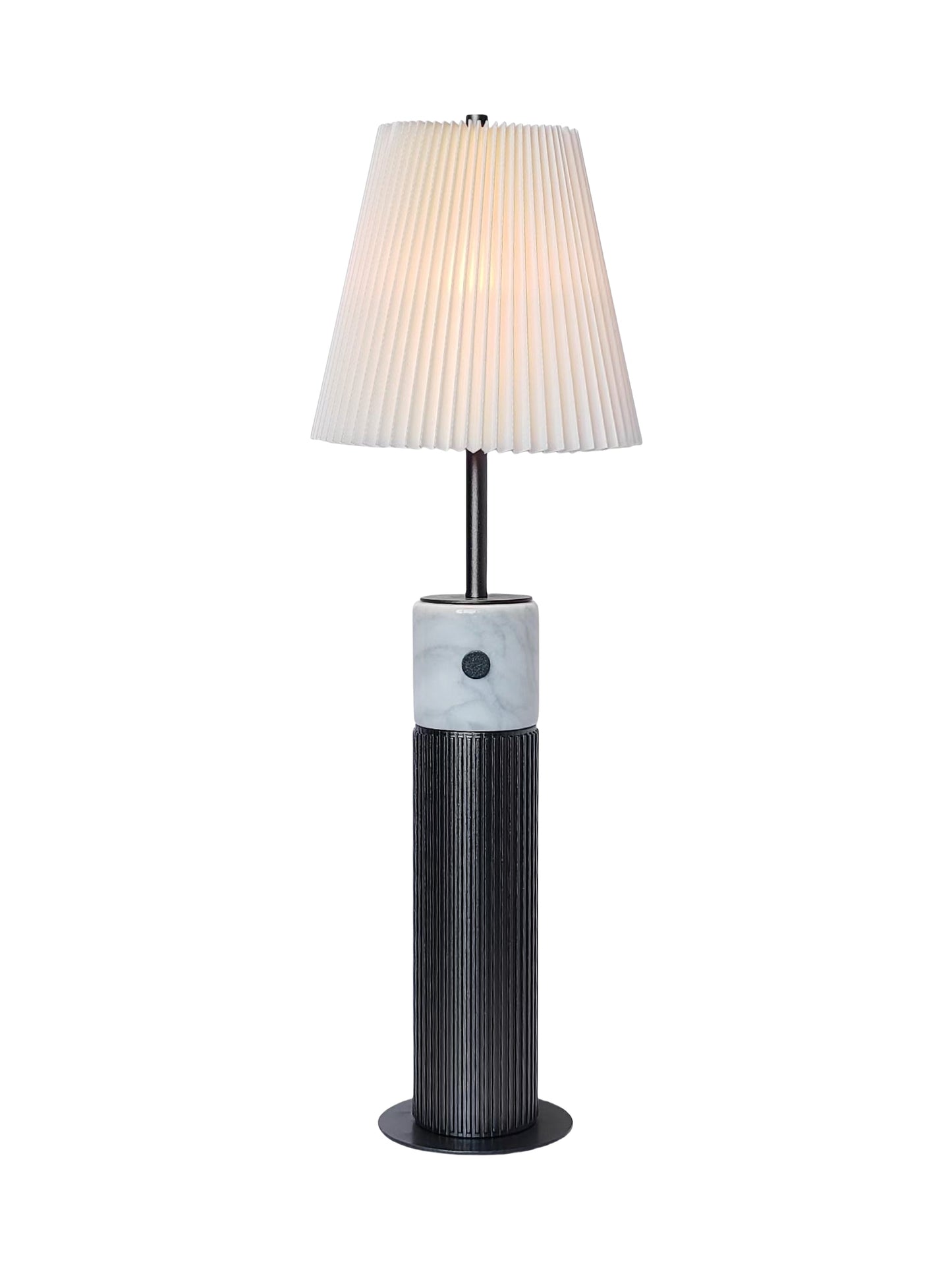 Table Lamps For Bedroom | Marble And Brass Table Lamp | Blue Table Lamp